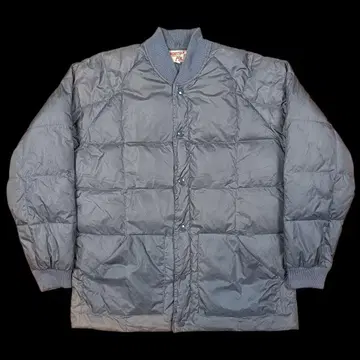 빈티지 아메카지 다운 자켓 올리브 그레이 LL 사이즈