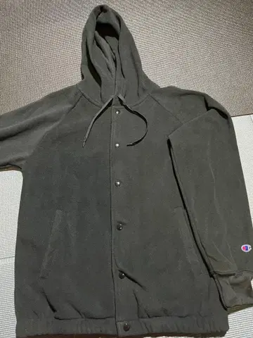 champion 플리스 자켓 블랙 L 사이즈