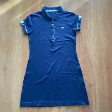 [ 새상품급 ] 라코스테 여성용 폴로 원피스/튜닉 사이즈 36 네이비