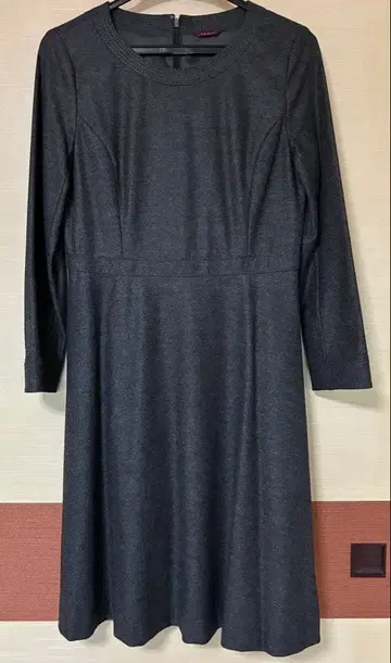 AMACA 벨트 포함 롱 원피스 38