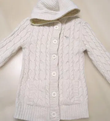 Abercrombie and Fitch 후드 부착 가디건