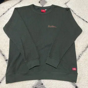디키즈 와플 니트 트레이닝복 올리브 그린