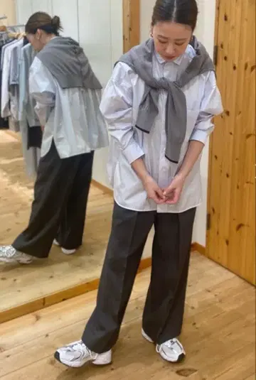 후카야 오리지널 슬랙스 블랙 tantan 구매