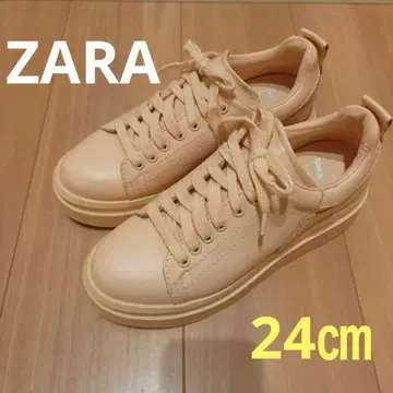 ZARA 자라 통굽 플랫폼 스니커즈 37 24cm