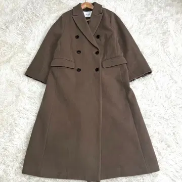 [ 24AW ] 컨디션 최상 SLOBE IENA 롱 체스터 코트 브라운