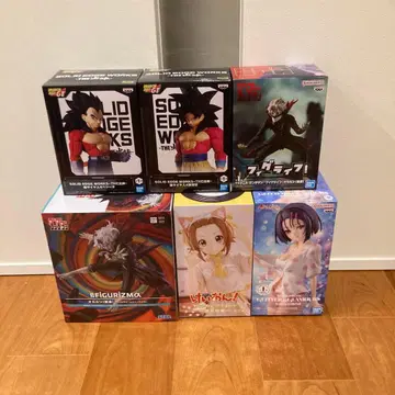 미개봉 새상품 프라이스 피규어 6점 드래곤볼, 다다단, 케이온, 트러블