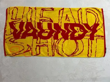 VAUNDY 로고 빅 타월 'HEADSHOT' 올풀림 있음