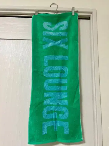 SIX LOUNGE 타월 그린 스카이블루