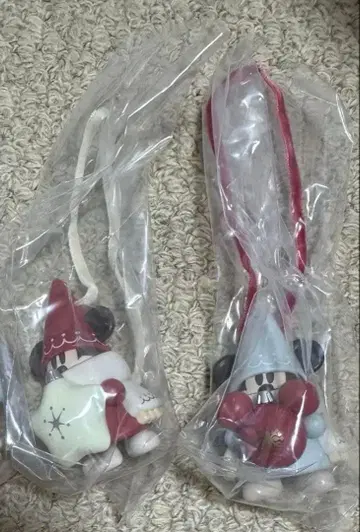 디즈니 크리스마스 리루린린 2025 캡슐 토이 가챠가챠 2개