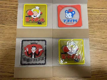 오비완 반다이 클리어 러버 코스터 4개 세트