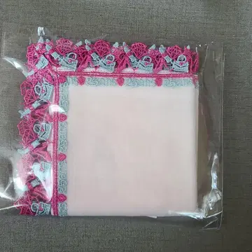 치카자와 레이스 타월 손수건 25ans 콜라보 방상칸