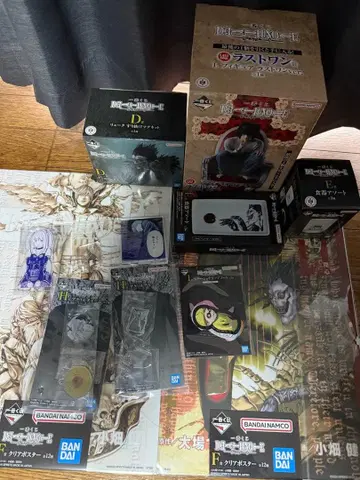DEATH NOTE 피규어 제일복권 세트 L 라스트 원