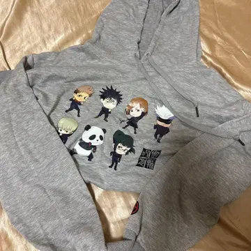 주술회전 후드티