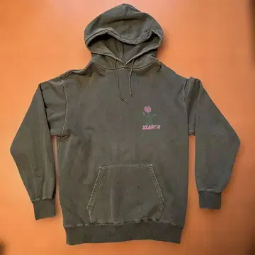 XLARGE 꽃과 야자수 디자인 후드티