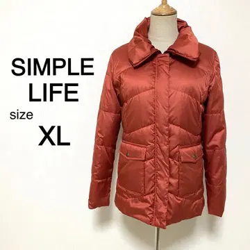 SIMPLE LIFE 로쏘 컬러 다운 자켓