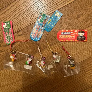 산리오 캐릭터 스트랩 5개 세트