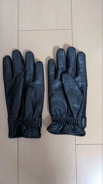 가죽 스웨이드 장갑 버클 포함