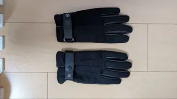 가죽 스웨이드 장갑 버클 포함