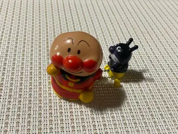 헤이세이 레트로 호빵맨 세균맨 태엽 완구