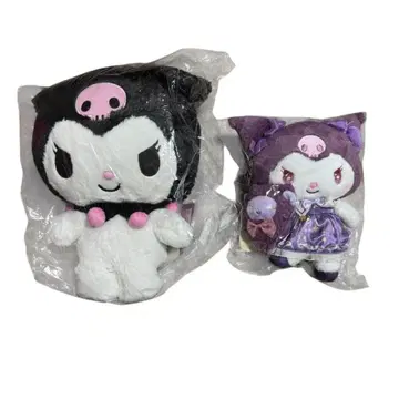 [ 미사용 ] 쿠로미 봉제 인형 세트 2개 산리오 sanrio