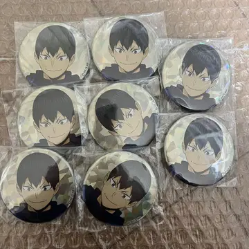 하이큐 카게야마 토비오 준비 홀로그램 캔뱃지 7개 세트