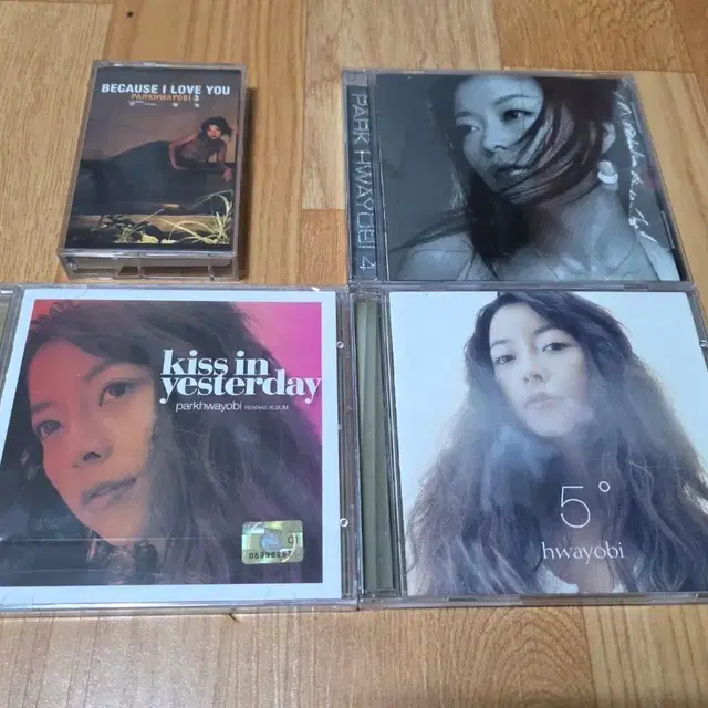 박화요비_카세트테이프, CD(3~5집, 리메이크앨범)