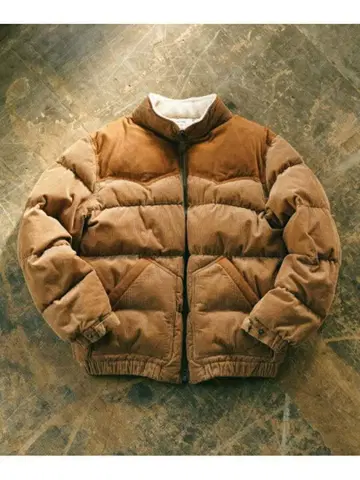 베이플로우 빈티지라이크 코듀로이 블루종