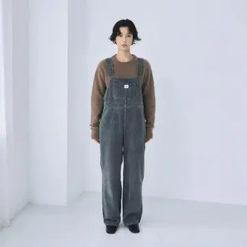 searoom lynn Color wash 코듀로이 루즈 살로펫