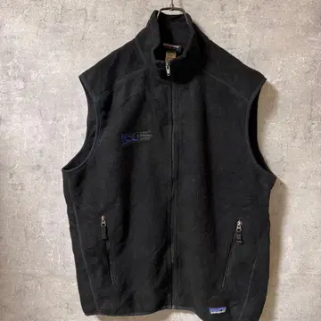 파타고니아 patagonia 베스트 플리스 신틸라 기업 자수 블랙