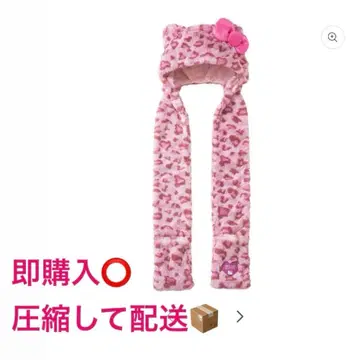 유니버셜 헬로키티 머플러 햇 머리띠