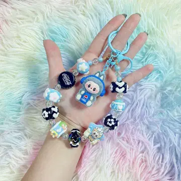 1점 래브부(LABUBU) 크로키 키링 스트랩