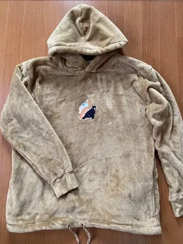 graniph 그라니프 츄츄 애니멀즈 보아 플리스 후드티 L