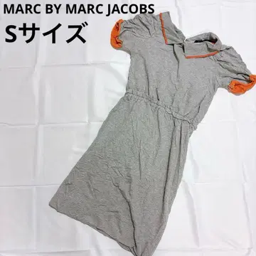 MARCBYMARCJACOBS 반팔 원피스 S 사이즈 그레이 오렌지