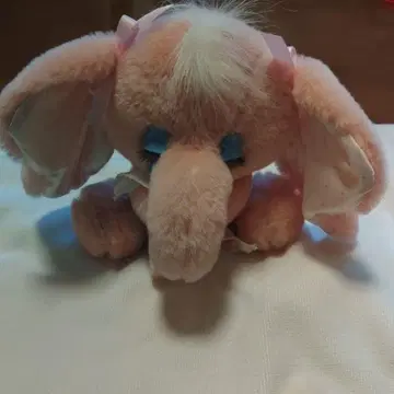 핑크색 코끼리 봉제 인형