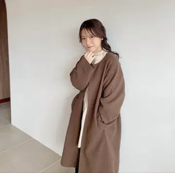 tal by yumi 유미상 인기 완판 코트 브라운 M 사이즈
