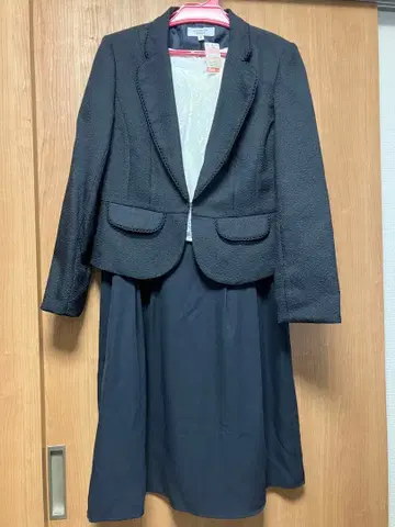 원피스 자켓 세트 13호 새상품 미사용 네이비 잡화 포함 L