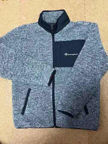 champion 플리스 자켓 L 새상품급 배송비 포함 그레이