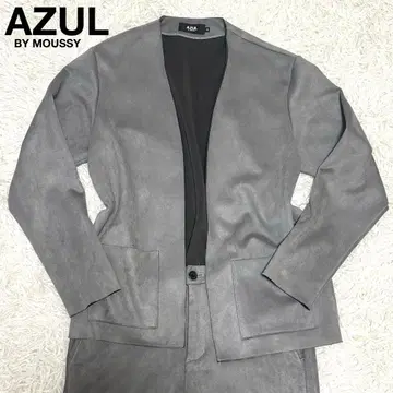 AZUL 셋업 상하의 M 사이즈 스웨이드 느낌 남성용