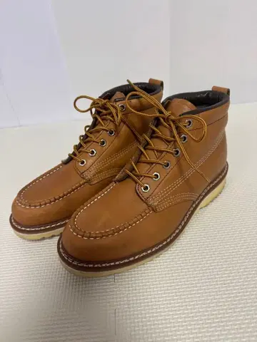 REGAL 리 브라운 가죽 워크 부츠