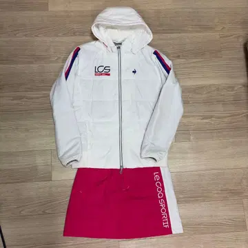 후드 부착 자켓 & 스커트