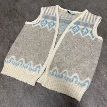 아이슬란드제 EIDER 니트 베스트