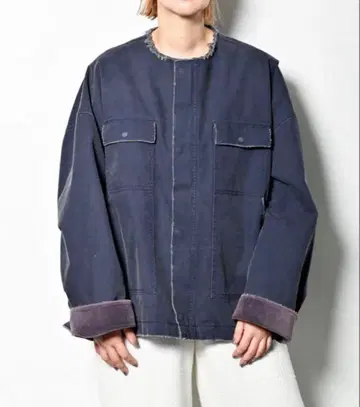 CITYSHOP 노카라 덕 자켓