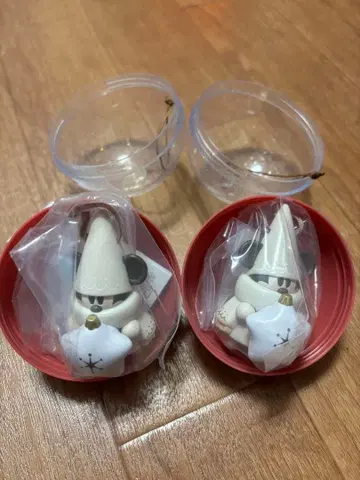 디즈니 리조트 캡슐 토이 리루린린 2025 화이트 2개 세트