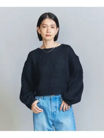 BEAUTY&YOUTH UNITED ARROWS 숏 니트 풀오버