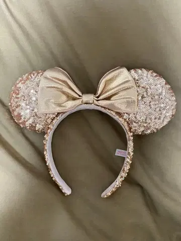 디즈니 머리띠 미니 미니 마우스 반짝이 스팽글
