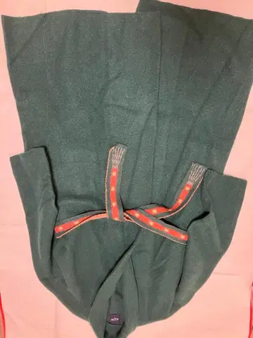 45R 다크 그린 롱 코트