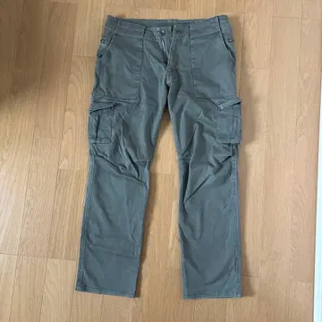 카키 카고 팬츠 W-32