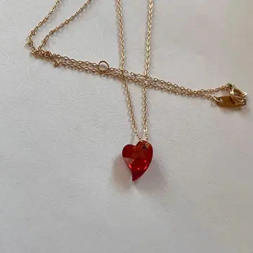 SJX k10 하트 목걸이