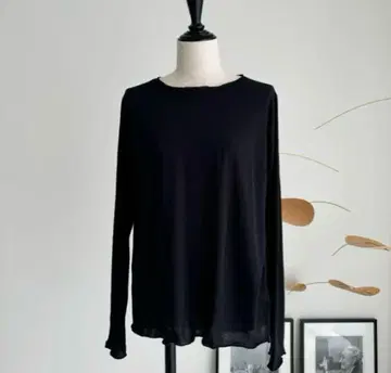 argue SOFY LONG T-SHIRTS /BLACK