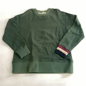 오니츠카타이거 그린 트레이닝복 M 스웨트 셔츠 구제 의류